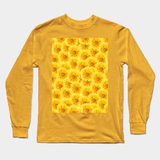 Flowery pattern Long Sleeve T-Shirt